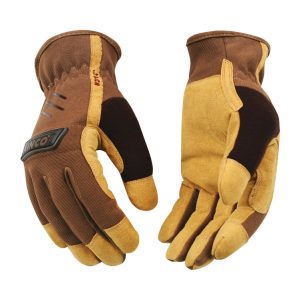 Kinco Men's Outdoor Driver Gloves Brown L 1 pair