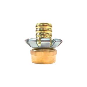 Gilmour 3/4 in. Brass Threaded Female Clinch Coupling