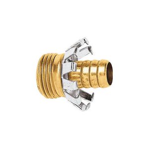 Gilmour 3/4 in. Brass Threaded Male Clinch Coupling