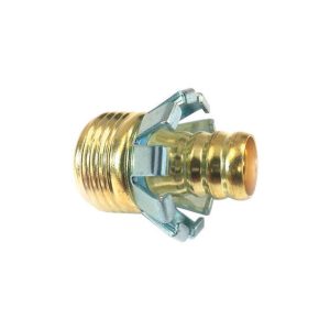 Gilmour 5/8 in. Brass Threaded Male Clinch Coupling