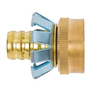 Gilmour 5/8 in. Brass Threaded Female Clinch Coupling