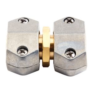 Gilmour 5/8 & 3/4 in. Brass/Zinc Hose Mender