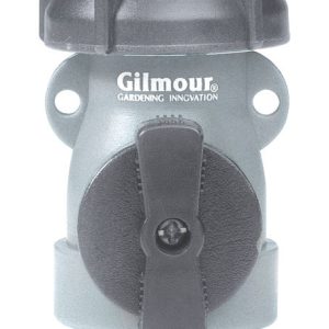 Gilmour 5/8 in. Polymer Threaded Male Hose Shut-off Valve