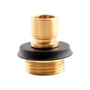 Gilmour Brass Male Quick Connector Faucet