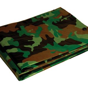Foremost Tarp Co. Dry Top 10 ft. W X 12 ft. L Medium Duty Polyethylene Tarp Camouflage