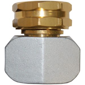 Rugg 5/8-3/4 in. Zinc Threaded Female Hose Coupling