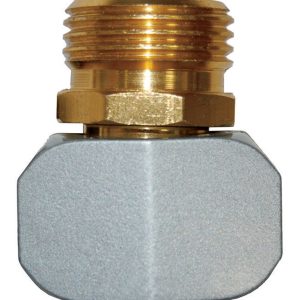 Rugg 5/8-3/4 in. Zinc Threaded Male Hose Coupling