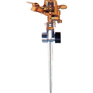 Rugg Zinc Spike Base Impulse Sprinkler