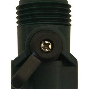 Rugg 3/4 in. Plastic Threaded Male Hose Shut-off Valve