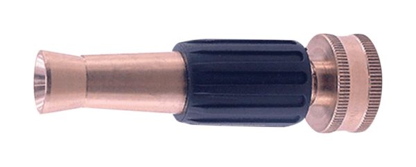 Rugg Adjustable High Pressure Brass Hose Nozzle