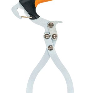 Fiskars 13 in. Steel Log Tongs Fiberglass Handle