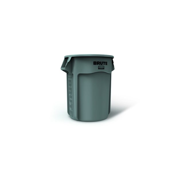 Rubbermaid BRUTE 55 gal Gray Resin Garbage Can