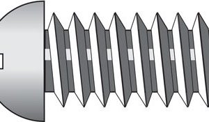 Hillman No. 8-32 X 3 in. L Combination Round Head Zinc-Plated Steel Machine Screws 100 pk