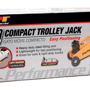 Performance Tool Manual 2 ton Automotive Trolley Jack