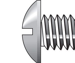 Hillman No. 8-32 X 2 in. L Combination Truss Head Zinc-Plated Steel Machine Screws 100 pk
