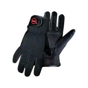 Boss Guard Men's Indoor/Outdoor Mechanic's Glove Black XL 1 pair