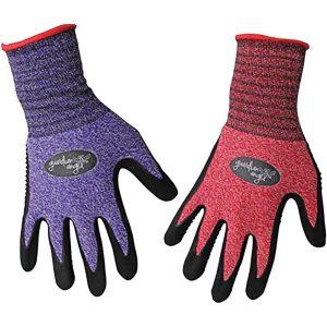 Boss Guardian Angel Women's Indoor/Outdoor Dotted and Dipped Gloves Assorted S 1 pk