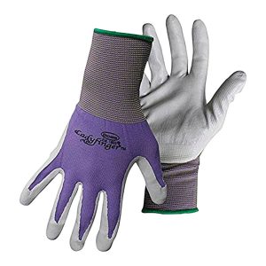 Boss Ladyfinger Women's Indoor/Outdoor String Knit Gardening Gloves Assorted S 1 pair