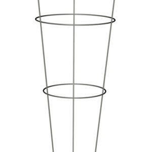 Panacea 42 in. H X 12 in. W Gray Steel Tomato Cage