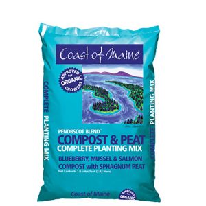 Coast of Maine Penobscot Blend Organic All Purpose Compost and Peat Planting Mix 1 cu ft