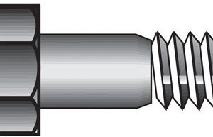 Hillman 3/8 in. D X 4-1/2 in. L Heat Treated Steel Hex Head Cap Screw 50 pk