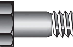 Hillman 9/16 in. D X 1-1/2 in. L Heat Treated Steel Hex Head Cap Screw 25 pk