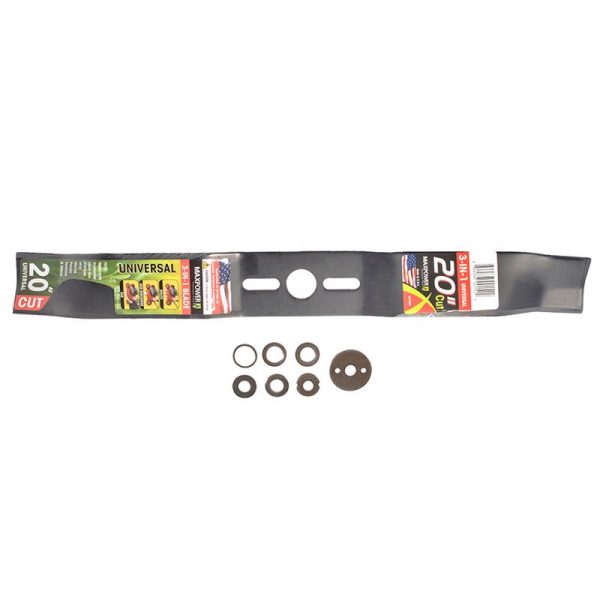 MaxPower 20 in. 3-in-1 Mower Blade For Walk-Behind Mowers 1 pk