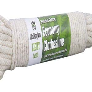Wellington 3/16 in. D X 50 ft. L Natural Braided Cotton Clothesline Rope
