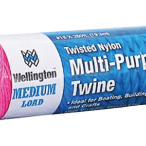 Wellington 260 ft. L Neon Pink Twisted Nylon Twine
