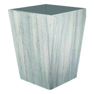 Suncast Farmington 18 in. H X 16 in. W X 16 in. D Resin Planter Dove Gray