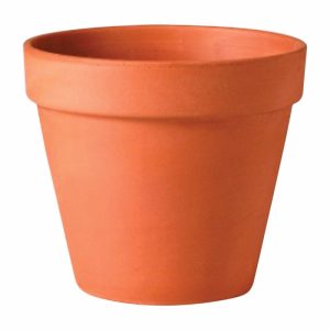 Deroma 2.4 in. H X 2.3 in. D X 2.8 in. D Clay Traditional Planter Terracotta