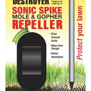 The Giant Destproyer Sonic Spike Sonic Pest Repeller Spike For Gophers and Moles