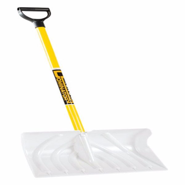 The Snowplow The Snow Dominator 18 in. W X 57.5 in. L Poly Snow Pusher