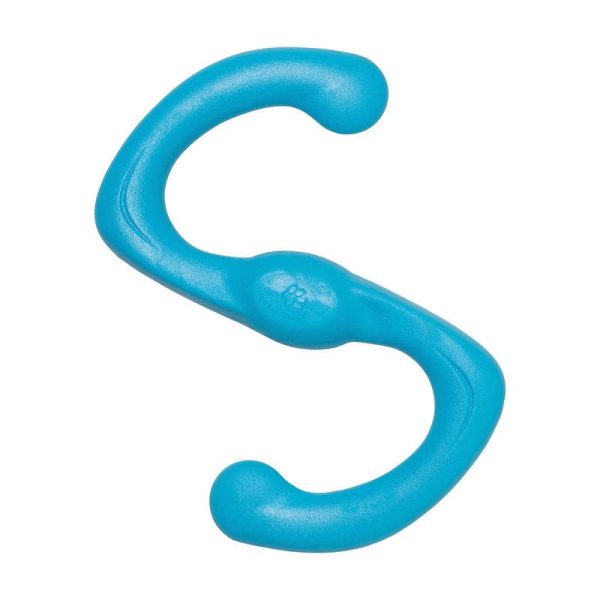 West Paw Zogoflex Blue Bumi Plastic Dog Tug Toy Large in. 1 pk