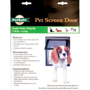 PetSafe 8 in. H X 10 in. W Plastic Pet Screen Door