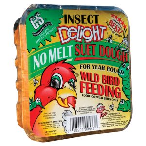C&S Products Insect Delight Assorted Species Beef Suet Wild Bird Food 11.75 oz