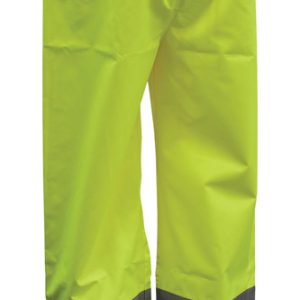 Boss Hi-Vis Yellow Polyester Rain Pants M