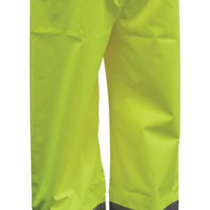 Boss Hi-Vis Yellow Polyester Rain Pants XXXL