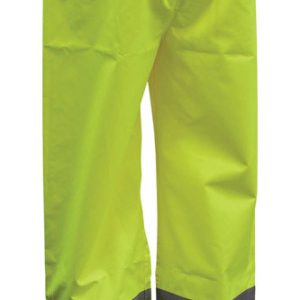 Boss Hi-Vis Yellow Polyester Rain Pants L