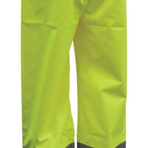 Boss Hi-Vis Yellow Polyester Rain Pants XXL