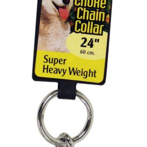 PDQ Silver Steel Dog Choke Chain Collar Large/X-Large