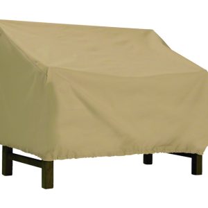 Classic Accessories Terrazzo 31 in. H X 32 in. W X 75 in. L Brown Polyester Loveseat Cover