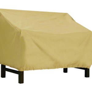 Classic Accessories Terrazzo 31 in. H X 32 in. W X 87 in. L Sand Polyester Loveseat Cover