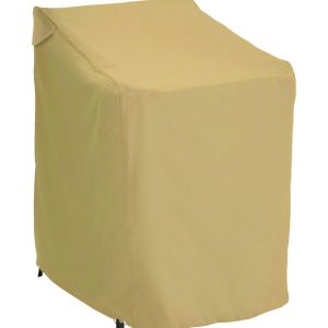 Classic Accessories Terrazzo 45 in. H X 25.5 in. W X 33.5 in. L Brown Polyester Chair Cover