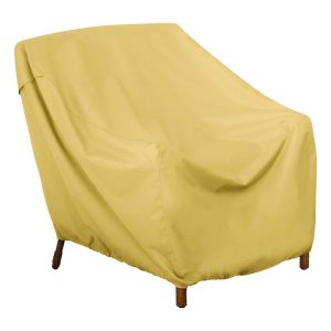 Classic Accessories Terrazzo 30 in. H X 36 in. W X 35 in. L Brown Polyester Chair Cover