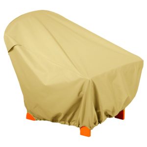 Classic Accessories Terrazzo 36 in. H X 31.5 in. W X 33.5 in. L Brown Polyester Chair Cover
