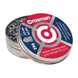 Crosman Airgun Pointed Pellets 0.177 7.4 grain 250 pk