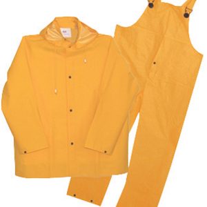 Boss Yellow PVC-Coated Polyester Rain Suit XXL