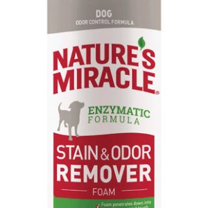Nature's Miracle Dog Foam Enzyme Stain And Odor Remover 17.5 oz