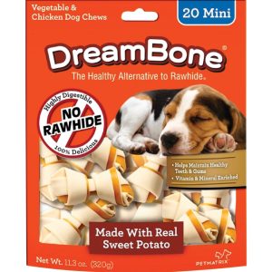 DreamBone Chicken/Sweet Potato Chews For Dog 24 pk